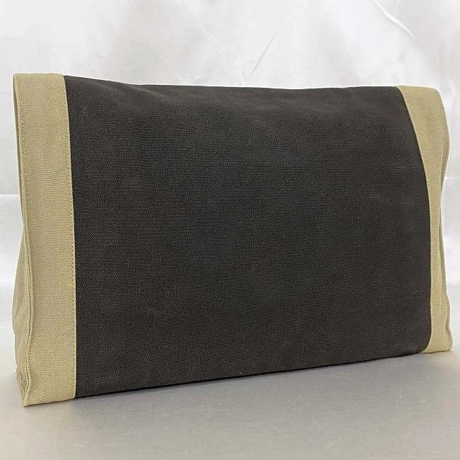 Hermes Clutch Bag Tapi de Sel Gray Beige — view 8