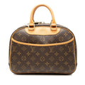 Louis Vuitton Monogram Trouville Brown Leather