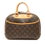 Louis Vuitton Monogram Trouville Brown Leather