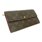 Louis Vuitton Monogram Pochette Porte Monet Cles Di Brown — view 3