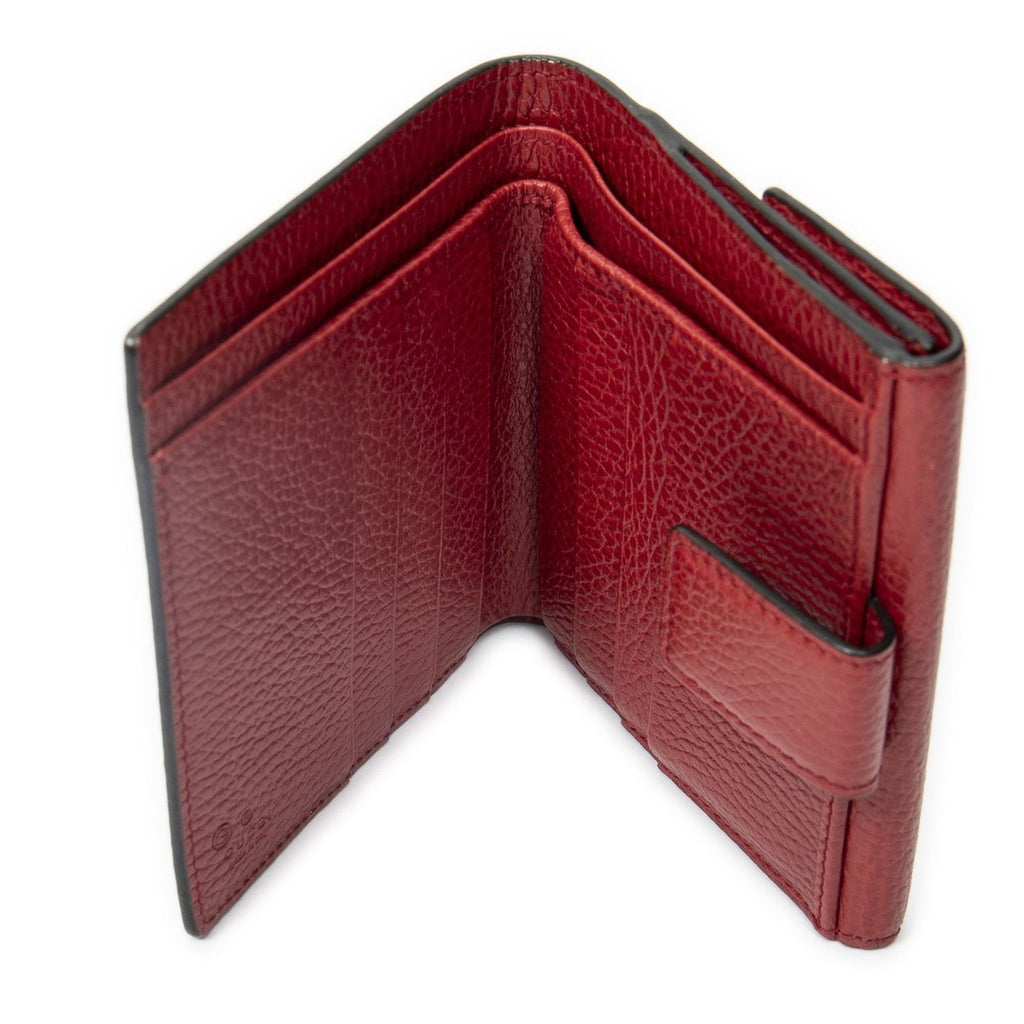 Gucci Red Grain Calfskin Leather — view 3