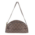 Gucci GG Canvas Shoulder Bag Tote Hand Brown