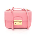 Prada Pink Saffiano Leather Shoulder Bag