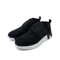 Hermes H Sneakers Shoes Suede Black Velcro