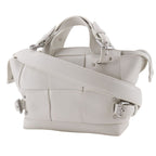 Bottega Veneta Arco Tool Bag Maxi Intre 2-Way Shoulder Calf White — view 2