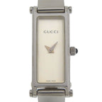 Gucci Stainless Steel Quartz Analog Display Silver Dial Watch