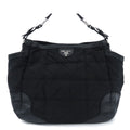 Prada Shoulder Bag Black Nylon Oneshoulder Quilted