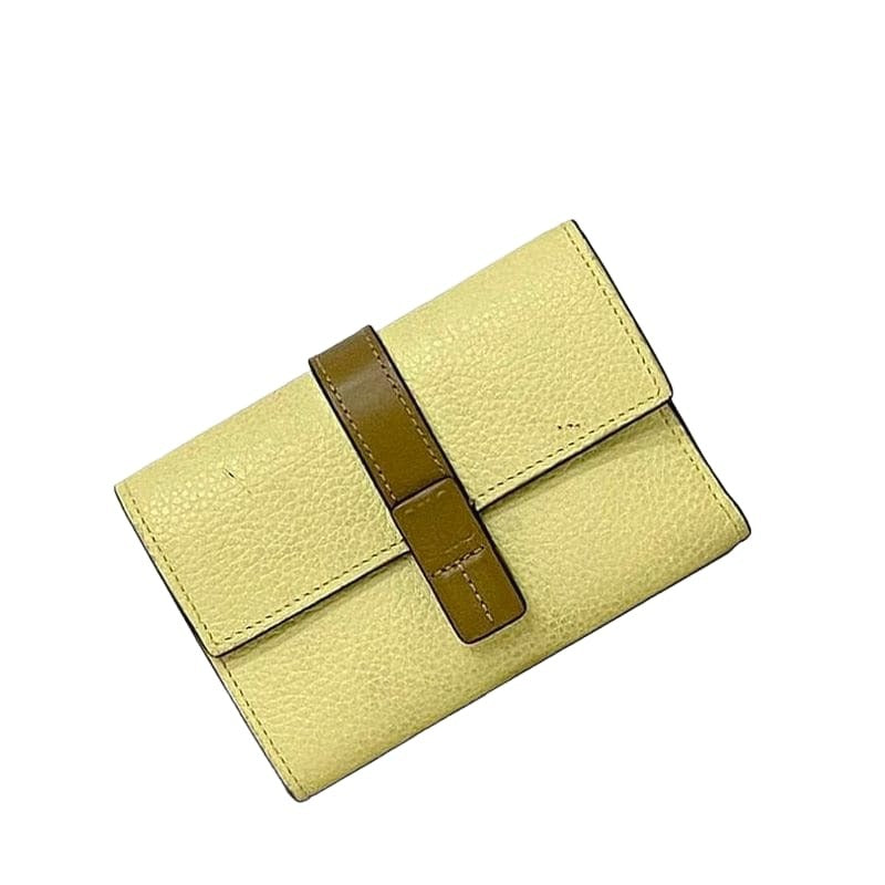 Loewe Trifold Wallet Yellow Anagram