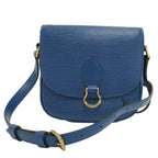 Louis Vuitton Saint Cloud Shoulder Bag Epi Toledo Blue