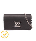 Louis Vuitton Chain Wallet Shoulder Bag Crossbody Portefeuille Twist