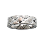 Chanel Ring Quilted 18k White Gold — view 2