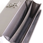 Saint Laurent Shoulder Gray Bag — view 5