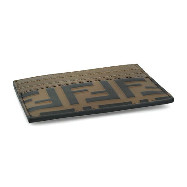 Fendi Card Case F Is Brown — view 4