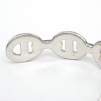 Hermes Bracelet Chaine D'ancre Anchene Bangle SH AG 925 SV Silver — view 9