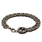 Gucci Interlocking Silver Bracelet