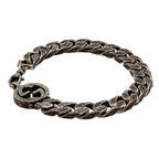 Gucci Interlocking Silver Bracelet — view 2