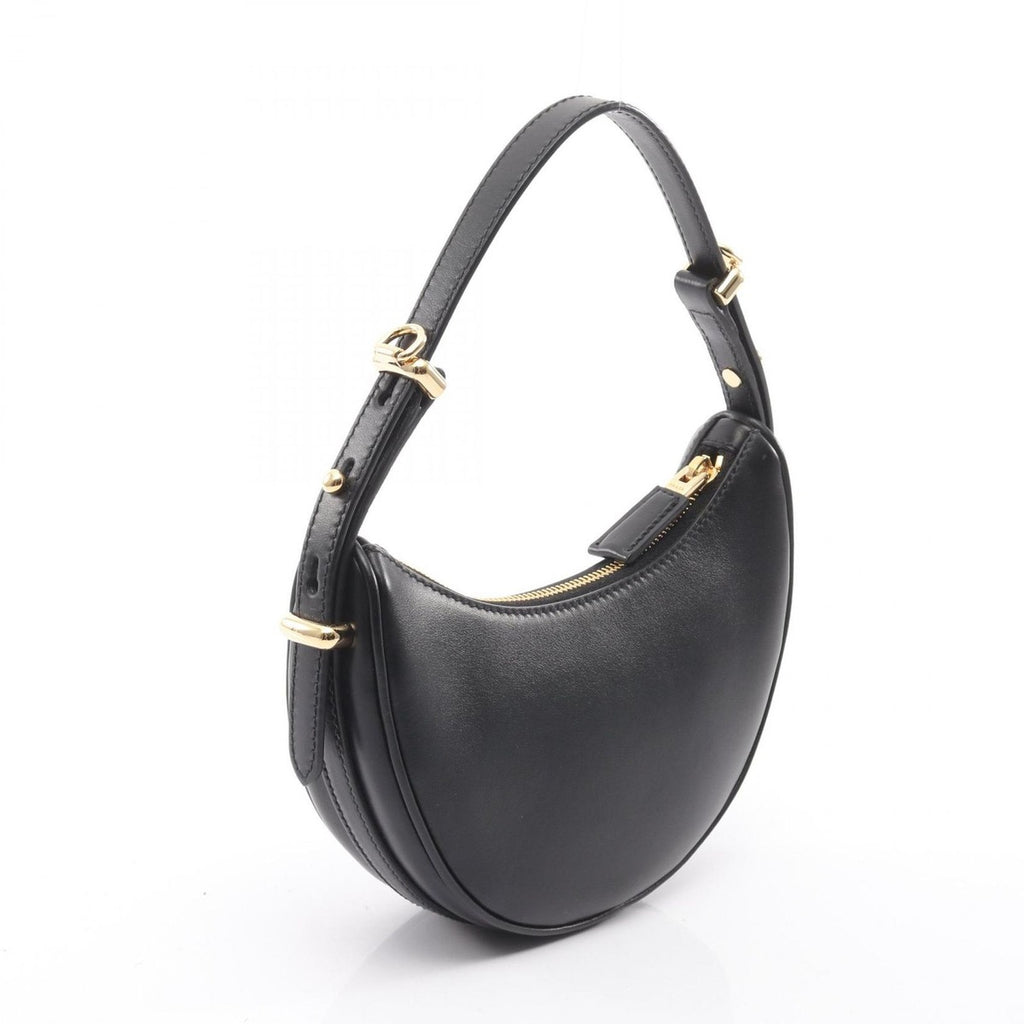 Prada Handbag Soft Calf Black Leather Small — view 2