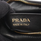 Prada Handbag Soft Calf Black Leather Small — view 4