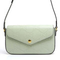 Gucci GG Super Mini Shoulder Bag Green Crossbody