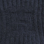 Hermes Wool Cashmere H Logo City Pocket Knit Scarf Stole — view 6