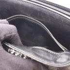 Prada Shoulder Bag Green Black Leather Chain — view 5