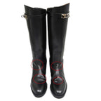 Hermes Jumping Boots 36 Silver Black Cles — view 3