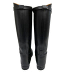 Hermes Jumping Boots 36 Silver Black Cles — view 4