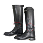 Hermes Jumping Boots 36 Silver Black Cles — view 5