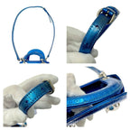 Dior Lady Metallic Shoulder Bag Blue — view 8