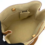 Louis Vuitton Tote Hampstead PM Damier Azur Gold Hardware — view 2