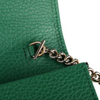 Gucci Shoulder Bag Dollar Calf Green — view 7