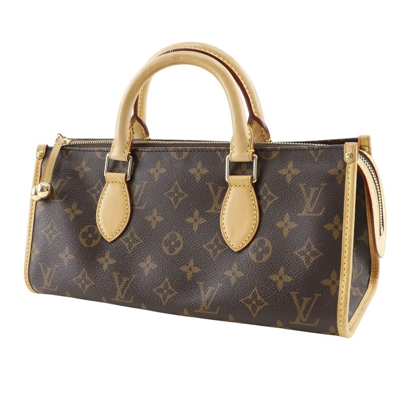 Louis Vuitton Popincourt Monogram Canvas Brown Vi0065 Handbag — view 2