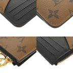 Louis Vuitton Porte Carte Romy Monogram Reverse IC Chip Brown Card Case — view 5