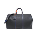 Louis Vuitton Epi Damier Graphite Keepall Bandouliere Boston Bag
