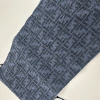 Fendi Scarf Zucca Pattern Blue — view 9
