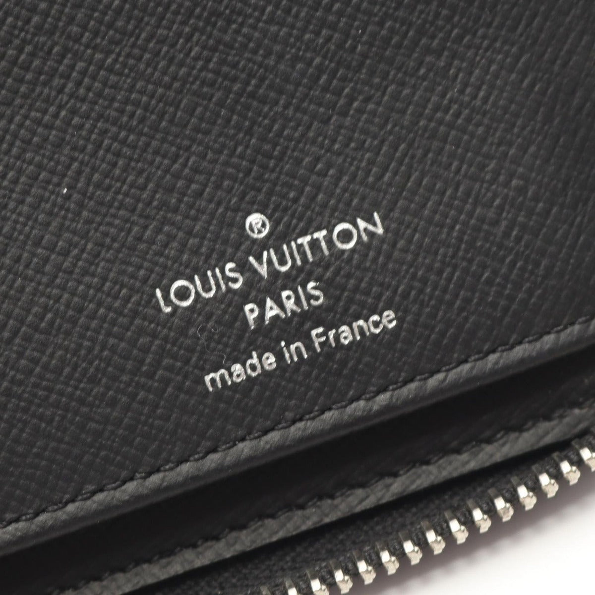 Louis Vuitton Round Wallet Zippy Vertical Noir Black Leather — view 4