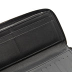 Louis Vuitton Round Wallet Zippy Vertical Noir Black Leather — view 6