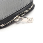 Louis Vuitton Round Wallet Zippy Vertical Noir Black Leather — view 8