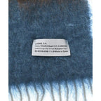 Loewe Scarf Brown Navy Green — view 5