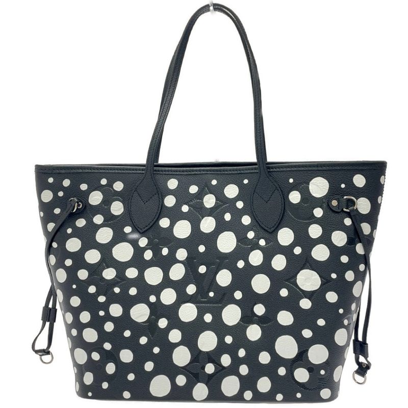 Louis Vuitton Empreinte Yayoi Kusama Neverfull MM Dot Shoulder Bag — view 5