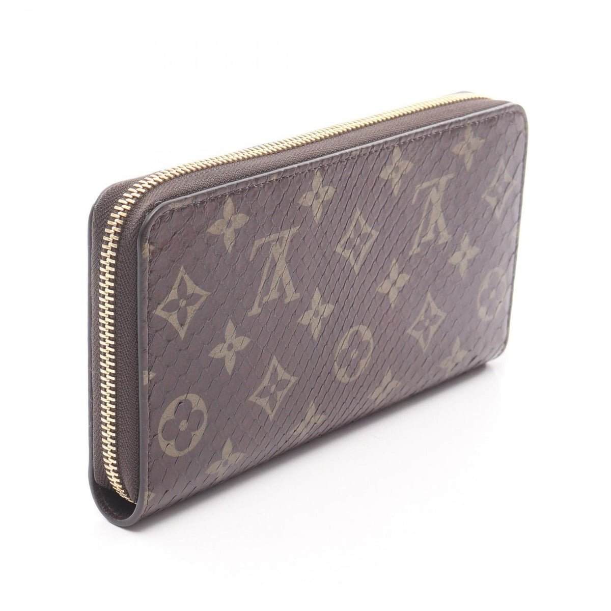 Louis Vuitton Round Wallet Zippy Monogram Exotic Cles — view 2