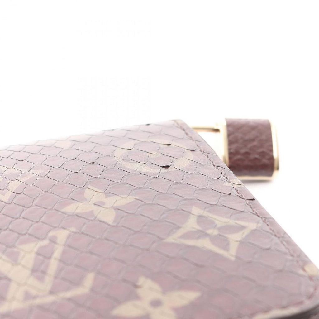 Louis Vuitton Round Wallet Zippy Monogram Exotic Cles — view 5
