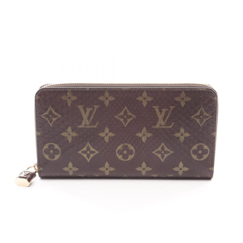 Louis Vuitton Round Wallet Zippy Monogram Exotic Cles