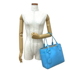Loewe Heritage Logo Shape Pressed Leather Tote Bag Handbag — view 3