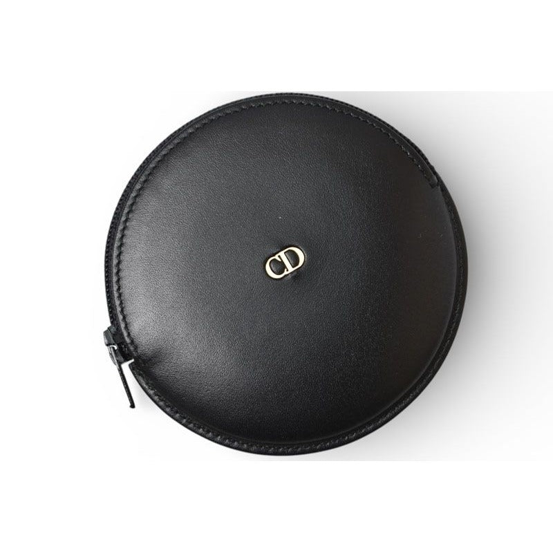 Dior Vintage Coin Purse Wallet Black