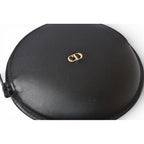 Dior Vintage Coin Purse Wallet Black