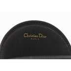 Dior Vintage Coin Purse Wallet Black