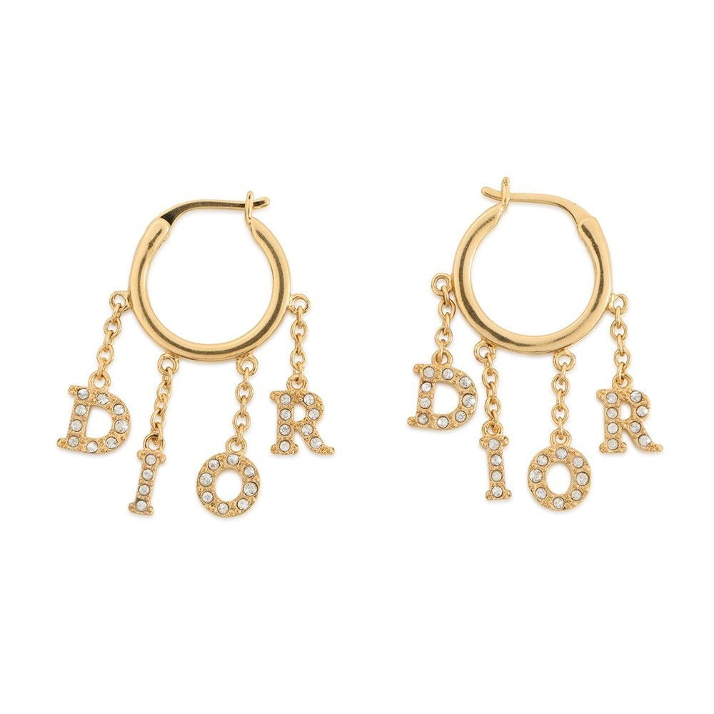 Dior Earrings Evolution Gold