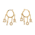 Dior Earrings Evolution Gold