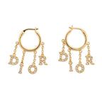 Dior Earrings Evolution Gold